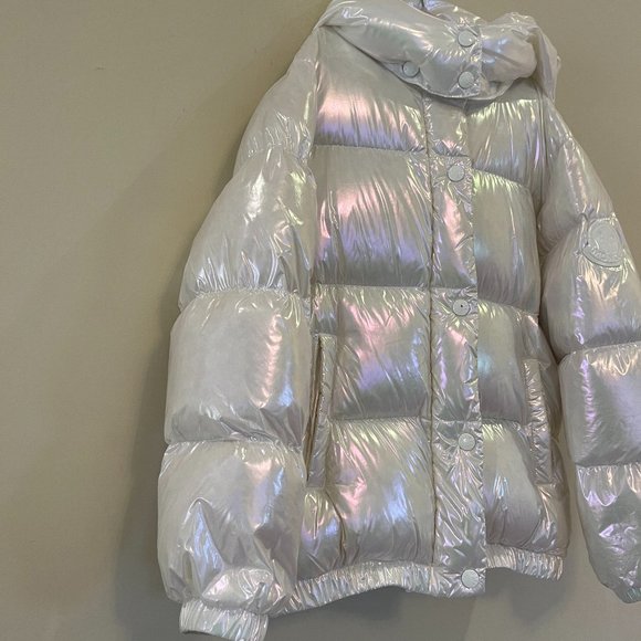 Girls Iridescent Daos Down Jacket 8Y - Picture 5 of 9